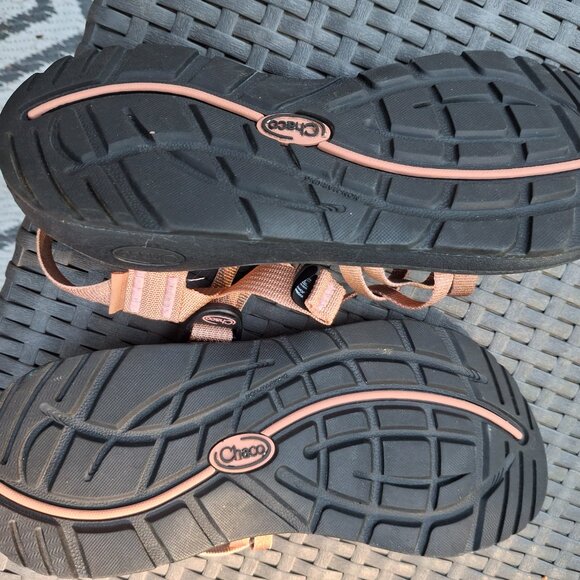 Chaco Metallic Rose Gold ZX2 Cloud Sandals women's US 8 - Picture 6 of 6